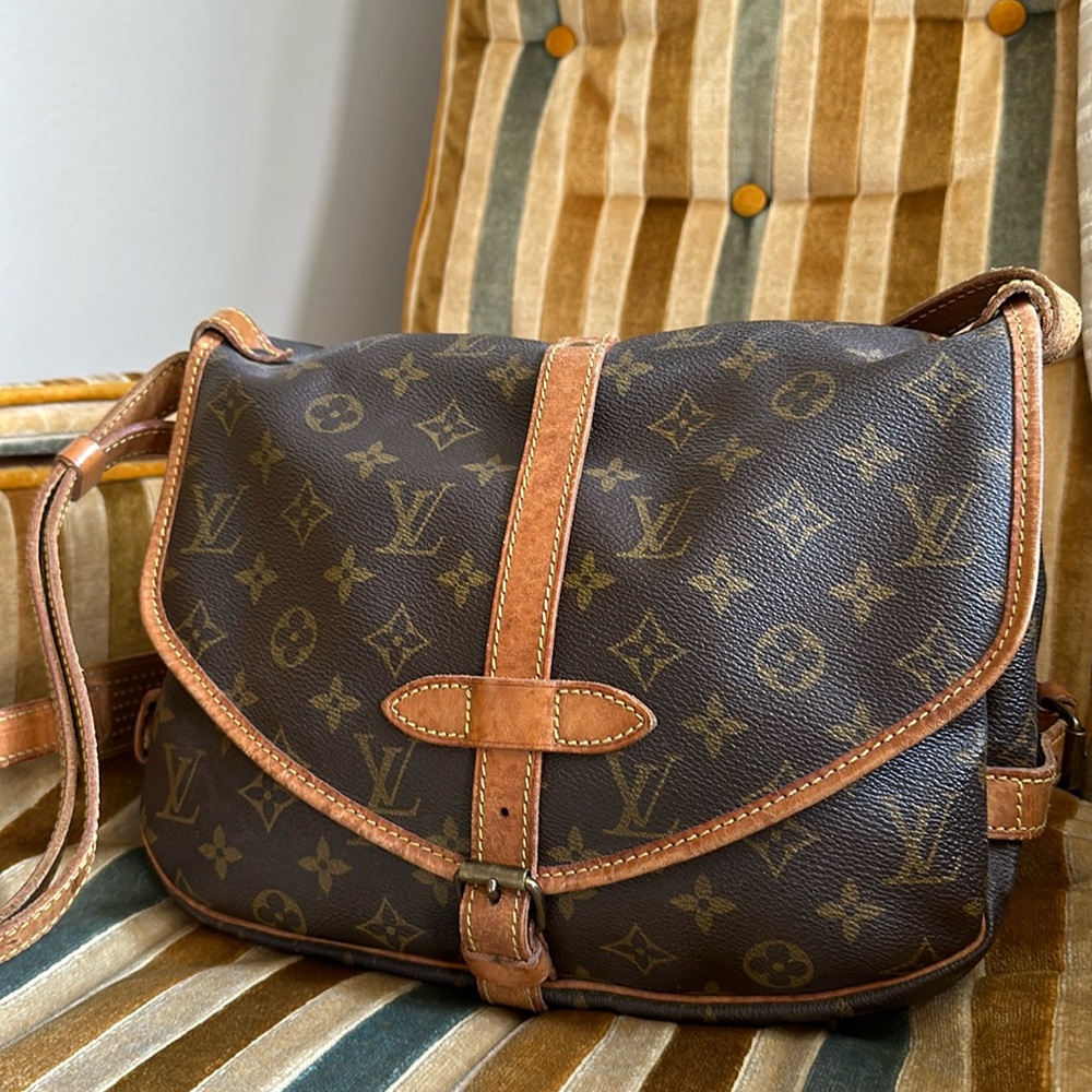 Vintage 25 Louis Vuitton Saumur 25